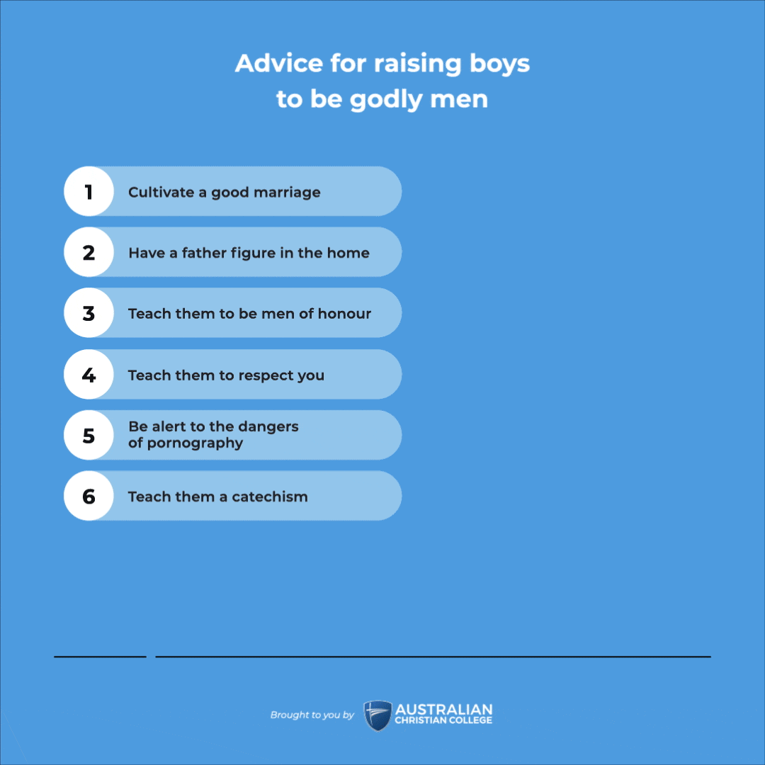 Advice for raising boys