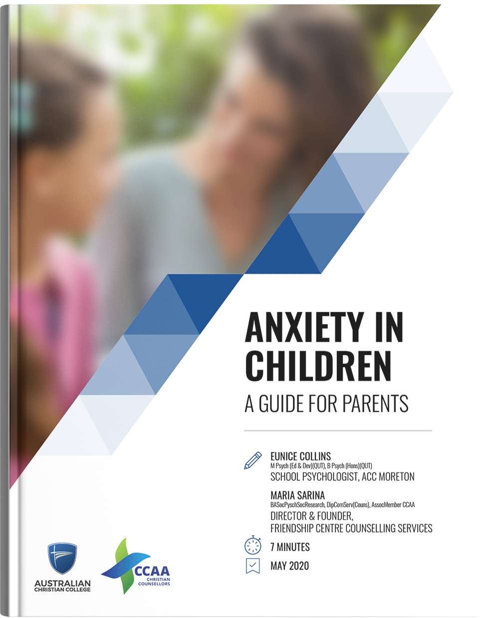 Anxiety in Children eBook Cover