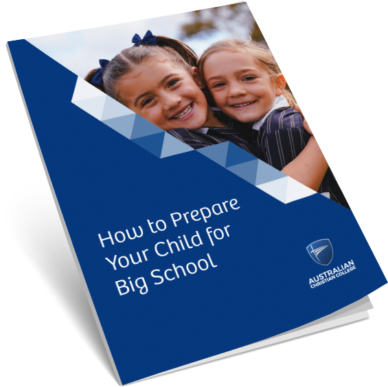 How to prepare your child for big school guide cover