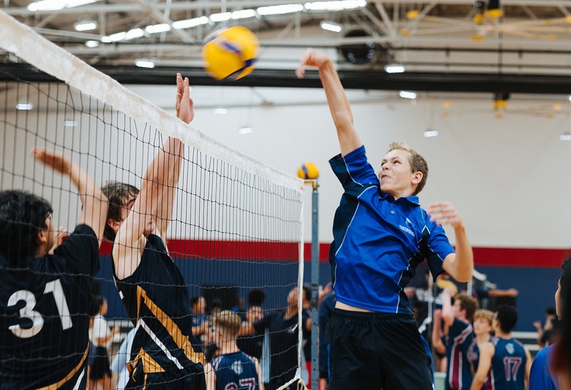 ACC Marsden Park student playing volleyball