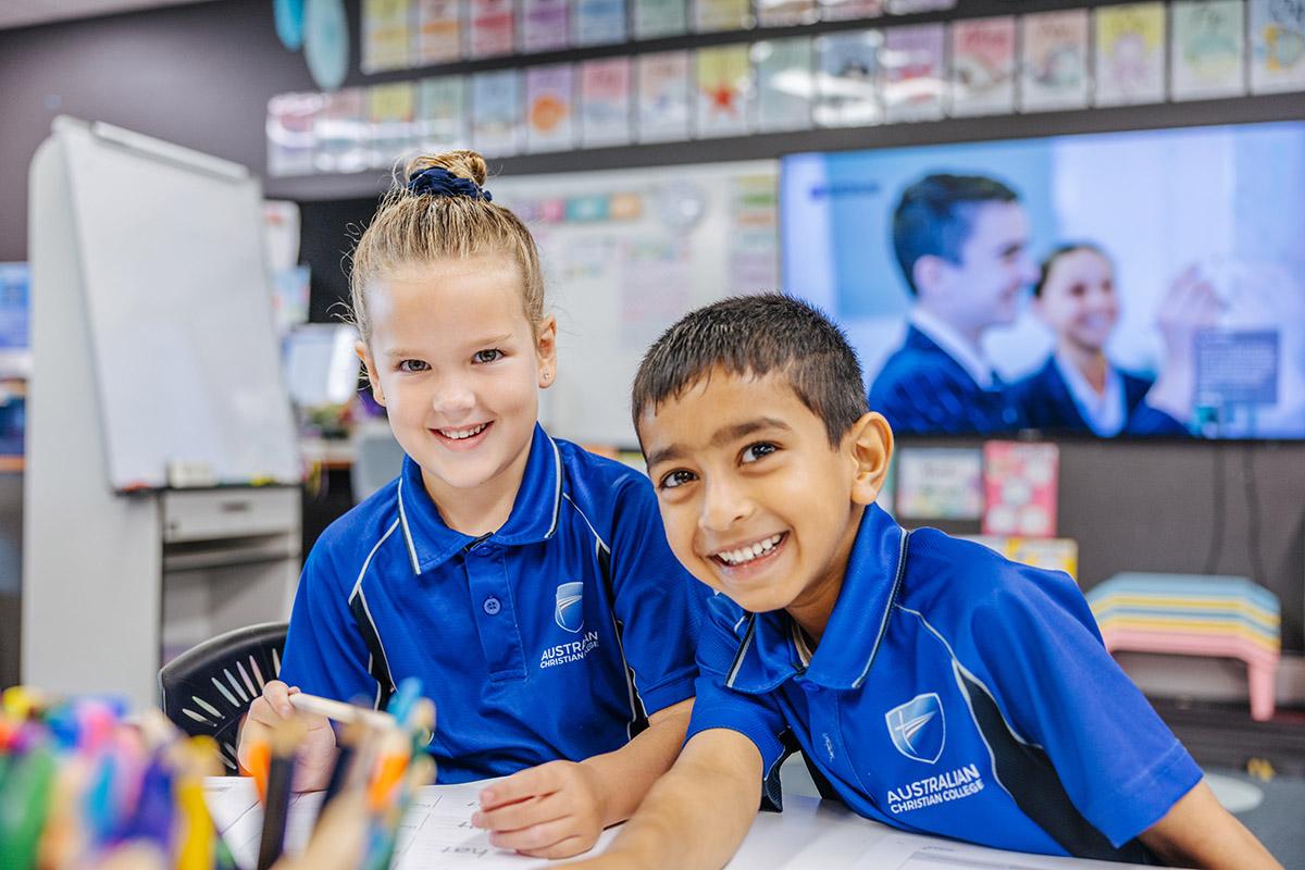 Prep student taking part in a short classroom learning session before Year 1