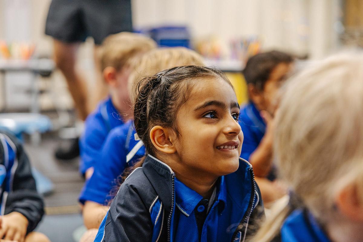 Prep students building confidence and friendships during classroom experience days