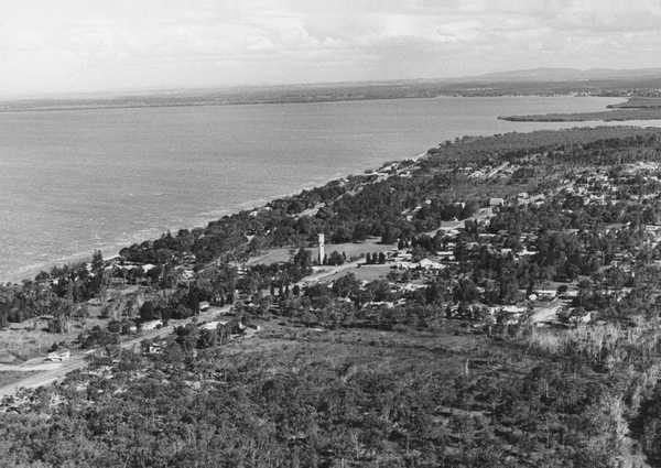 Beachmere Historical Photo: Aerial view of Beachmere in 1979