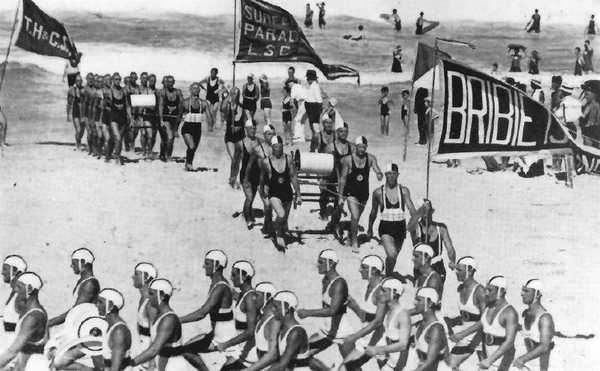 Woorim Historical Photo: Surf Lifesaving Carnival