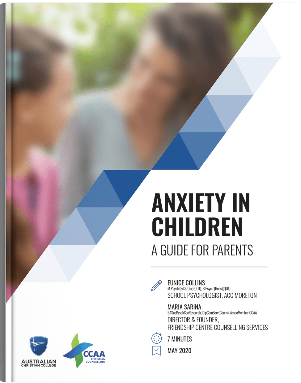 Anxiety in Childre eguide cover
